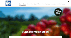Desktop Screenshot of kuengkaffee.ch